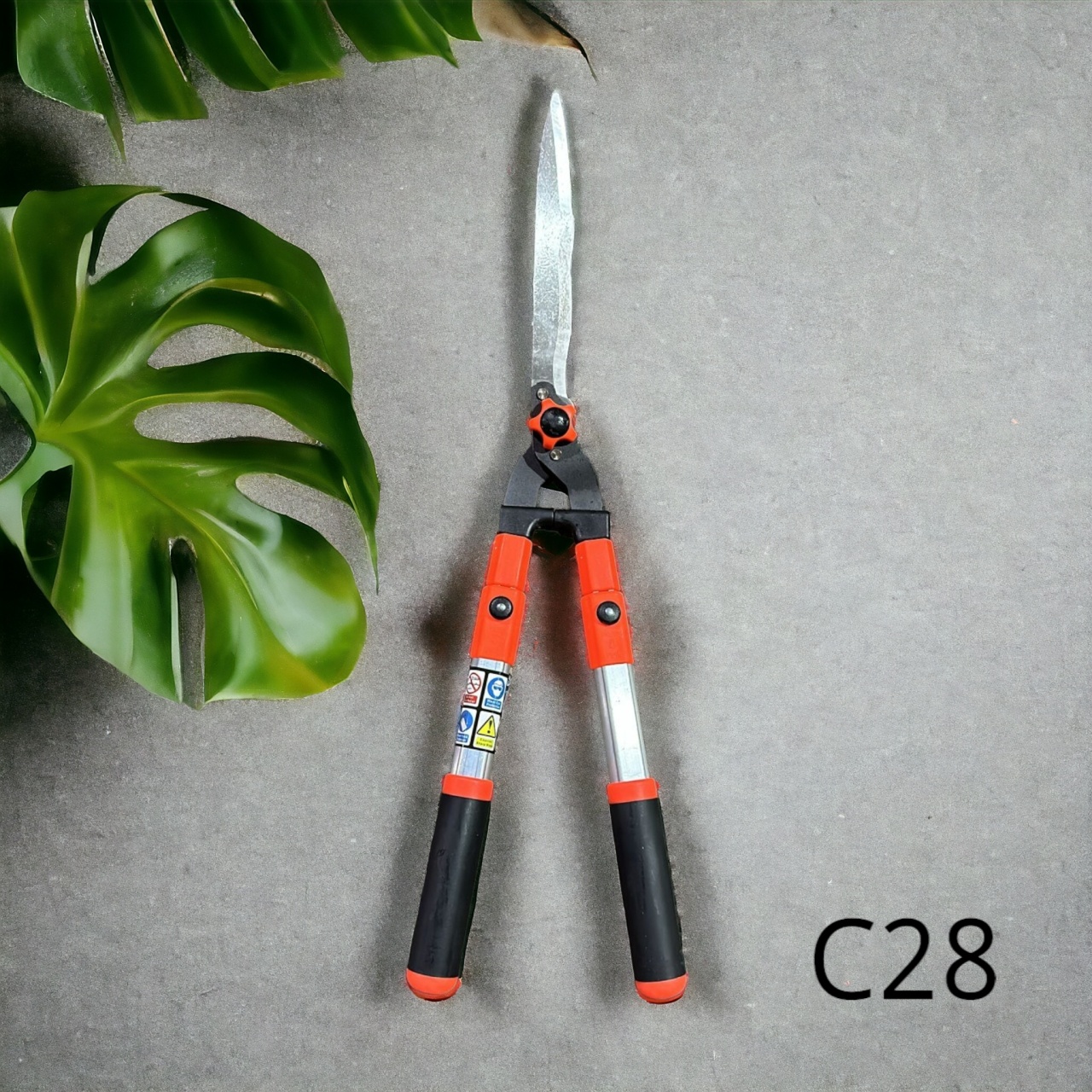 садовые ножницы с телескопическими резиновыми ручками 68 — 93 см, с 28 "maximum" (3545) оптом